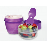 Sistema to go Snackkapsel + Gabellöffel 515 ml