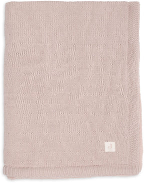 Jollein deken ledikant 100x150cm sprinkle knit silk rose fluffy