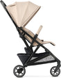 Deryan easy luxe buggy - lichtgewicht - compact - inklapbaar - taupe