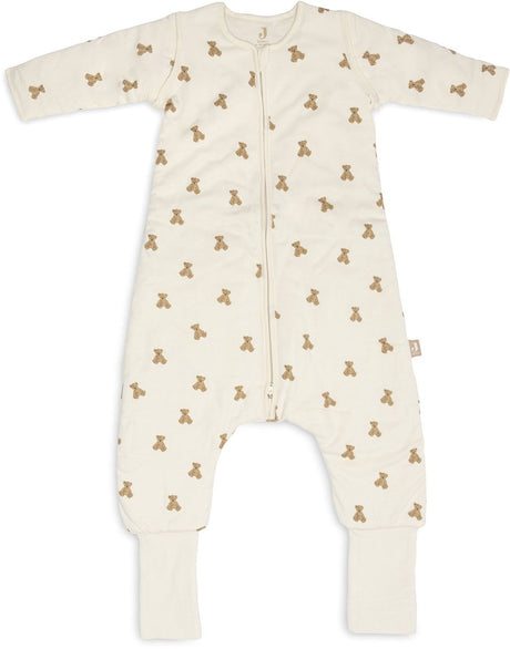 Jollein schlafsack mit füßen und abnehmbaren ärmeln 92 98cm - mini teddy bear