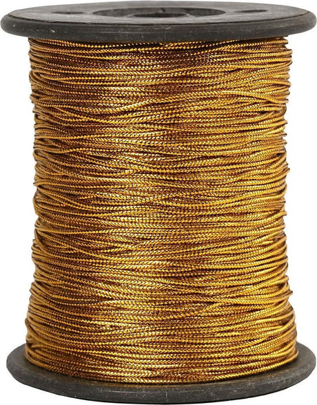 Creotime-Kordel, Stärke 0,5 mm, Gold, 100 m