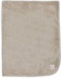 Jollein Babydecke für Kinderbett – 75 x 100 cm – Basic-Jersey-Sherpa – warmer Sand