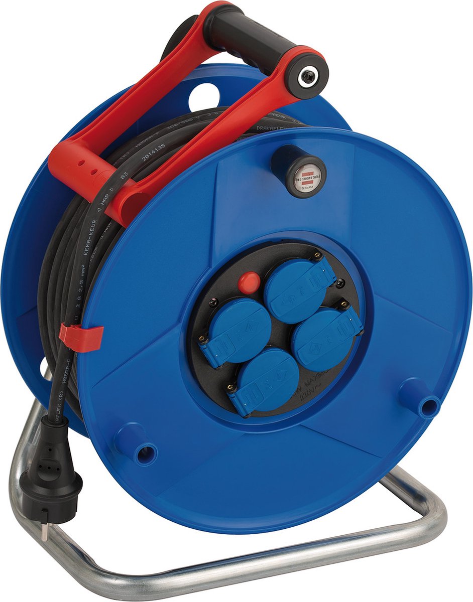 Brennerstuhl Garant Kabeltrommel 40m h05rr-f 3g2,5 *fr* Stift Erde