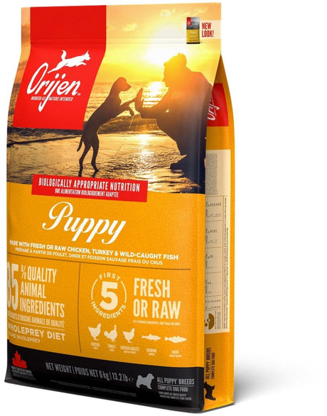 Orijen Whole Prey Puppy Huhn Truthahn – Hundefutter – 6 kg