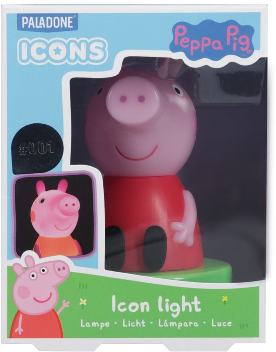 Paladone Produkte Peppa Pig Icons Licht Peppa 11 cm Lampen Lichter