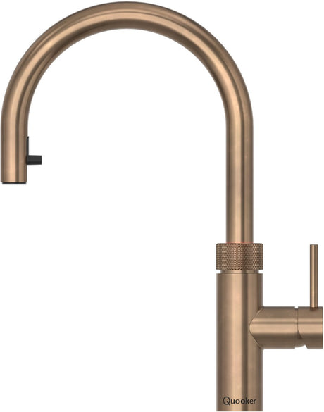 Quooker ® flex round messing patina