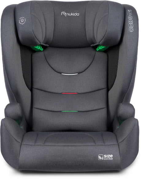 Nukido Louis weicher Autositz grau 15-36 kg Isofix