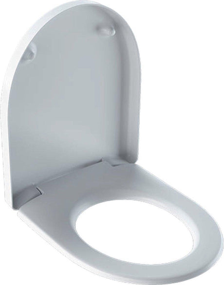 Geberit 300 Basic WC-Sitz – mit Deckel für Wand-WC – randlos – weiß
