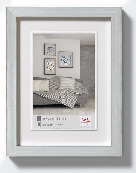 Walther Construction - Fotorahmen - Fotogröße 18x24 cm - Silber
