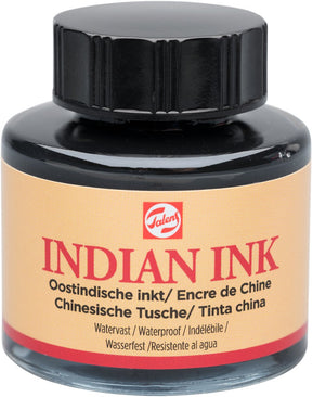 Talens oostindische inkt flacon 30 ml zwart 700