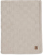 Jollein baby deken ledikant - 100x150cm - box knit - warm sand velvet