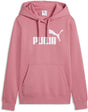 Puma ess Nr. 1 Logo Hoodie fl(s) Damenpullover - Wild Pink