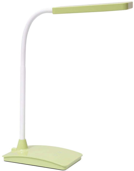 Maul Pearly Schreibtischlampe – LED – grün – dimmbar – verstellbarer Lampenkopf – per Touch bedienbar – 3 Lichtmodi – Tischlampe