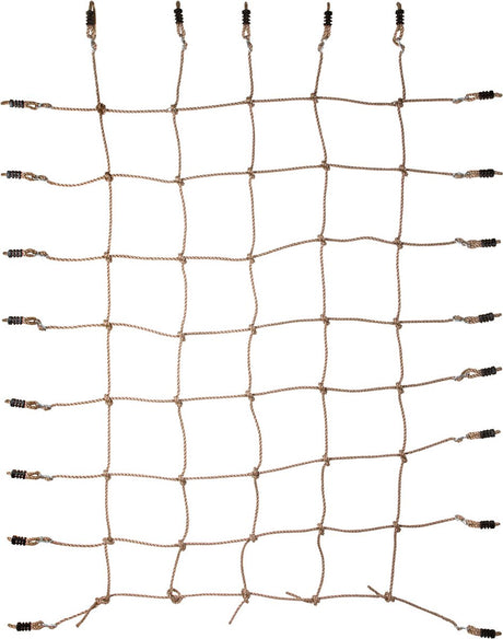 Kleiner Fuß - Klimnet mit 8 Hooks, 200x150 cm