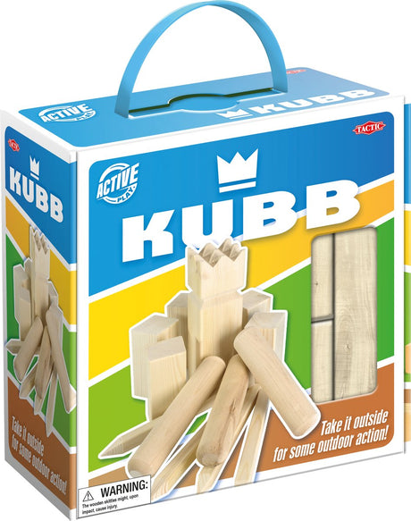 Kubb-Spiel – im Karton