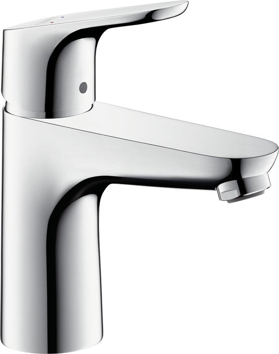Hansgrohe Focus – Waschtisch-Mischbatterie – Einhebelbedienung – ohne Ablaufgarnitur – 100 mm – Chrom