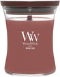Woodwick hourglass medium geurkaars - rouge oud - 60 branduren