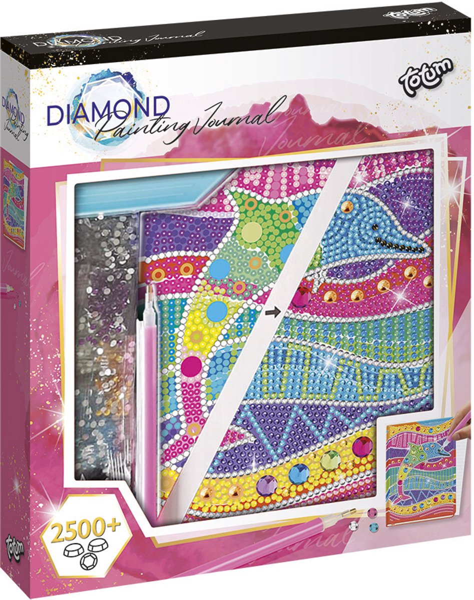 Totum Diamond Painting Diary - Delphin