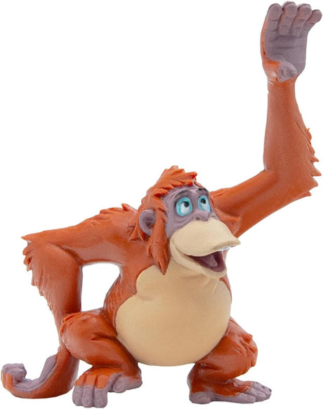 Bullyland 12383 – King Louie – naturgetreues und detailliertes Design, ca. 8,3 cm – ideal als Tortenfigur und kleines Geschenk für Kinder ab 3 Jahren.