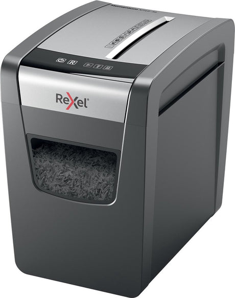 Rexel Momentum x312-sl Papierversnipperaar – P3 Snippers – bis zu 12 Vel – 23 l – schwarz