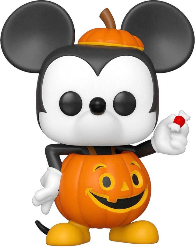 Disney Funko Mickey Mouse – Halloween-Pop! Mickey Süßes oder Saures, 9 cm große Sammelfigur – mehrfarbig