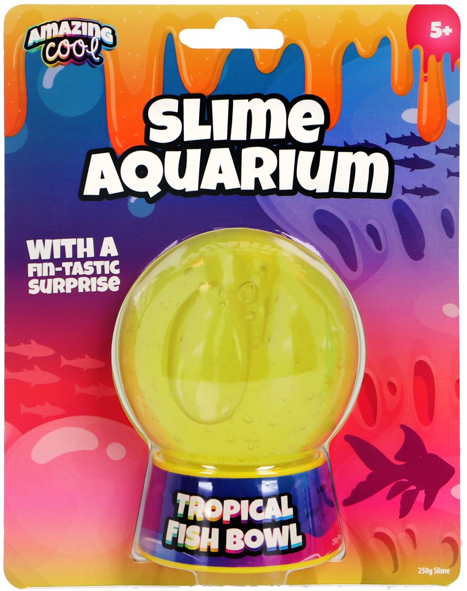 Erstaunlich cooles tropisches Schleimaquarium | 6 Stück