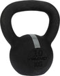 Avento Kettlebell – 10 kg – Gusseisen – Schwarzgrau