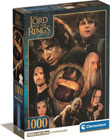 Clementoni – Puzzle – 1000 Teile – Herr der Ringe – mit Poster – unmöglich – ab 14 Jahren