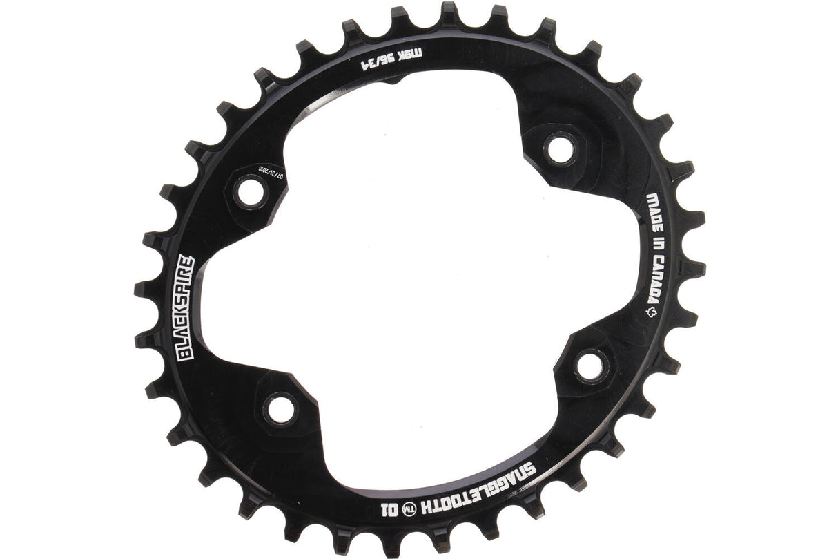 Schwarzgeschwale - - Ketten -Top Snoggletooth Oval XTR M9000 96 34