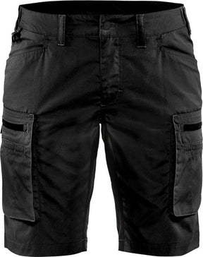 Blåkläder Blaklader Damen-Service-Shorts mit Stretch 7149-1845 – Schwarz – c46
