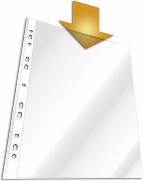 Strapazierfähige, perforierte, transparente Showcover