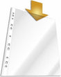 Strapazierfähige, perforierte, transparente Showcover