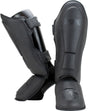 Super pro combat gear lederen scheenbeschermer guardian grijs medium