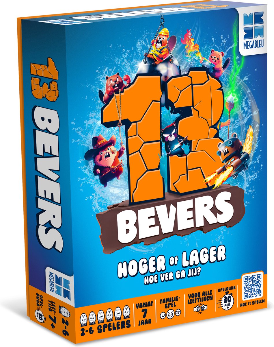 Megableu 13 Biber-Brettspiel