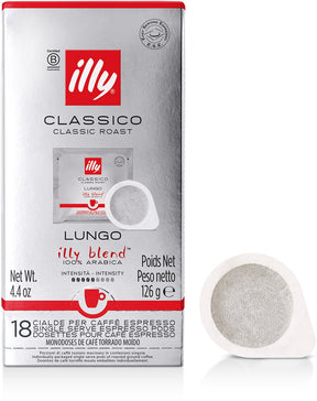 Illy - e.s.e. Portionen Lungo 12 x 18 Stück