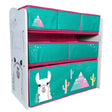 Lama-Spielzeugschrank aus Holz
