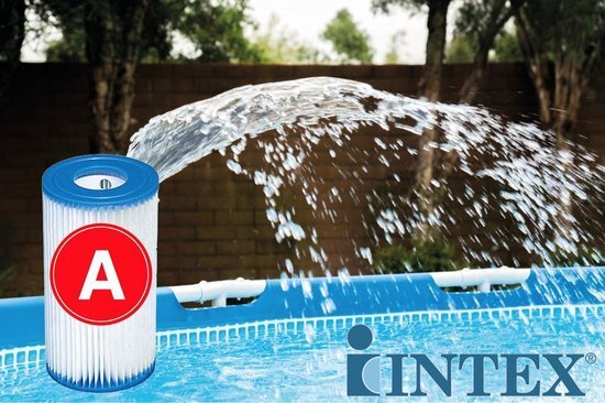 Intex 6 x Filter A für Schwimmbadwartungskartusche Typ A