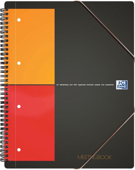 Oxford International Meetingbook-Notizbuch – A5+ – kariert 5 mm – 160 Seiten