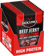 Jack Link's Original Beef Jerky – hoher Proteingehalt – 100 % Rindfleisch – hoher Proteingehalt – idealer Protein-Snack – für zwischendurch, unterwegs oder zum Sport – 12 x 60 g