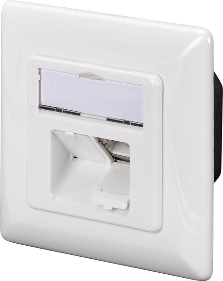 Digitus Anschlussbox Kat.6a (tief) - 2 x RJ45 - geschirmt