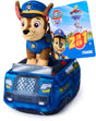 Paw Patrol 2-in-1-Plüsch-Kuscheltier-Verfolgungsjagd mit Fahrzeug – 15 cm
