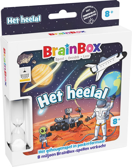 Bezzerwizzer Brainbox Pocket the Universe – Niederländisches Kartenspiel