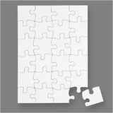 Creativ Firmenpuzzle, Größe 15x21 cm, weiß, 24 Teile, 16 Teile 1 Box