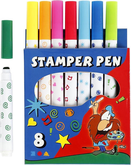 Https: www.cchobby.nl stamp markers-various-colors-8-piece-1-box
