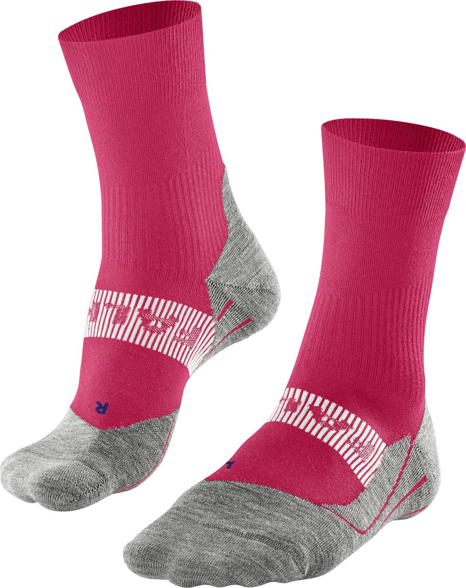Falke ru4 Cool Anti-Blasen-Funktionsmaterial Laufsocken Damen Rot – Größe 41-42