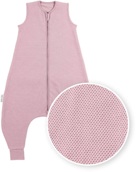 Meyco Baby Studio Collection klassischer Schlaf-Overall-Pullover – Lila-Rosa – 92 cm – 1,0 Tog