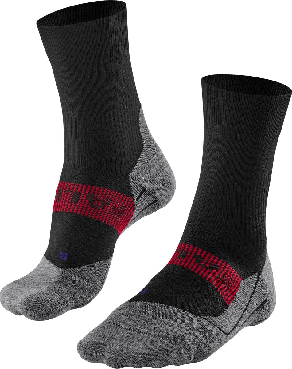 Falke ru4 Cool Anti-Blasen-Funktionsmaterial Laufsocken Damen Schwarz - Größe 41-42