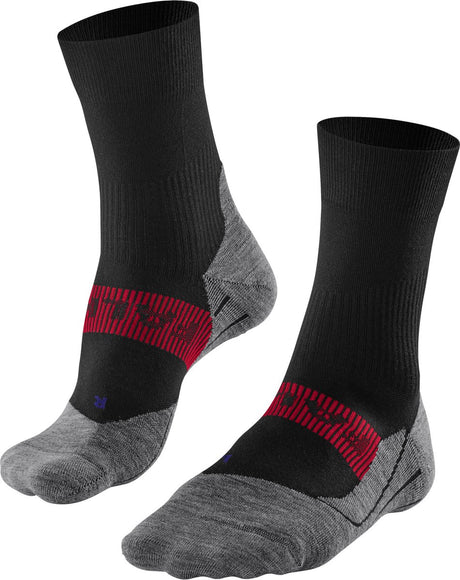 Falke ru4 Cool Anti-Blasen-Funktionsmaterial Laufsocken Damen Schwarz - Größe 41-42