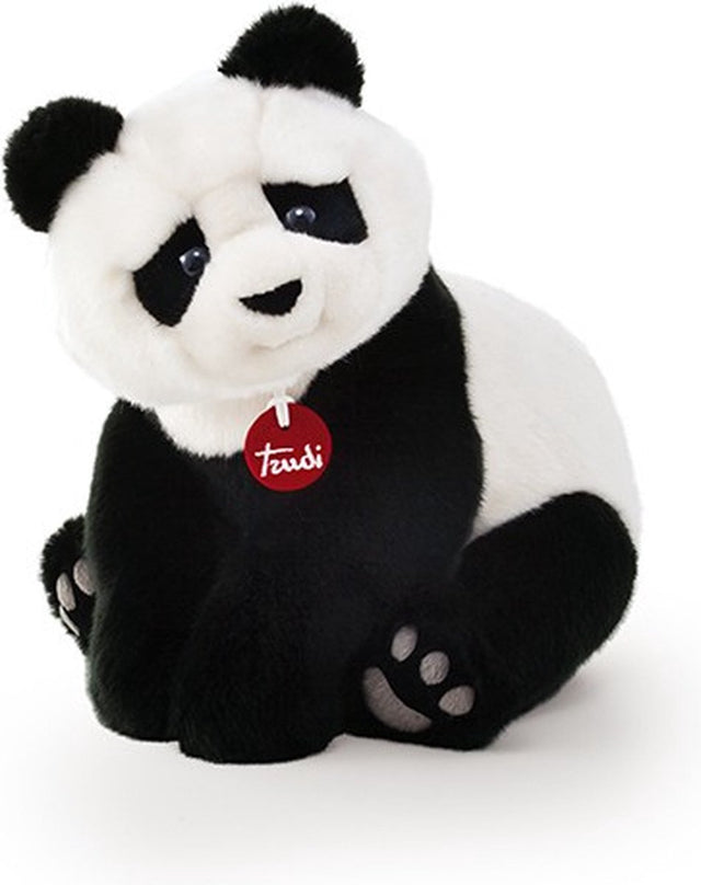 Trudi knuffel panda kevin zwart wit 34 cm