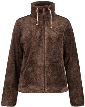 Icepeak colony vrouwen midlayer chocoladebruin l